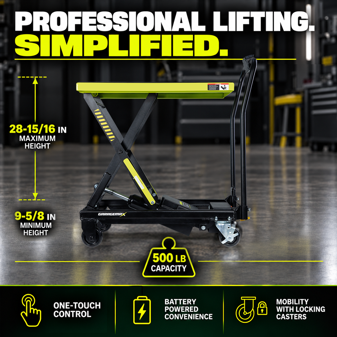GM-ET500 500lbs Battery Powered Lift Table