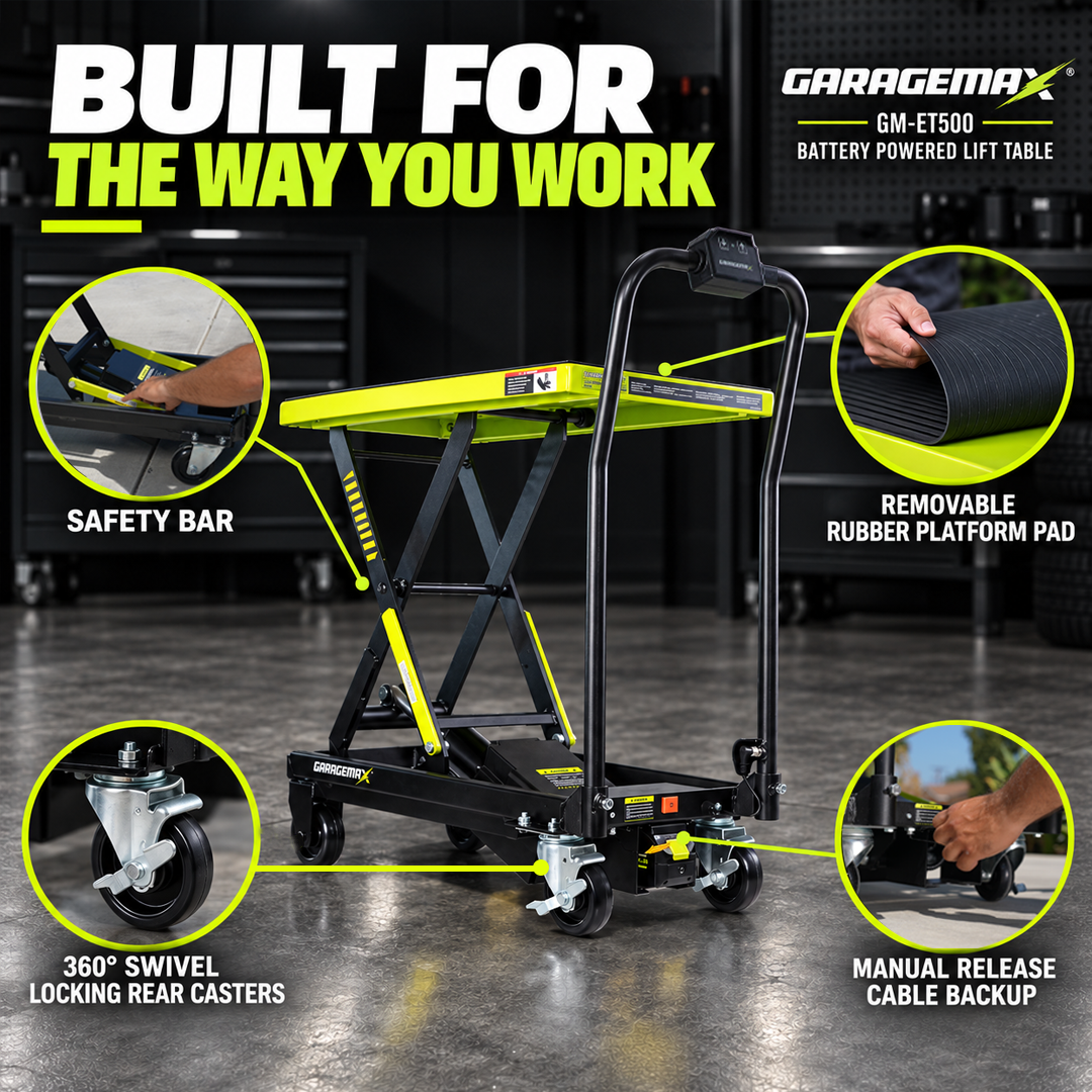 GM-ET500 500lbs Battery Powered Lift Table