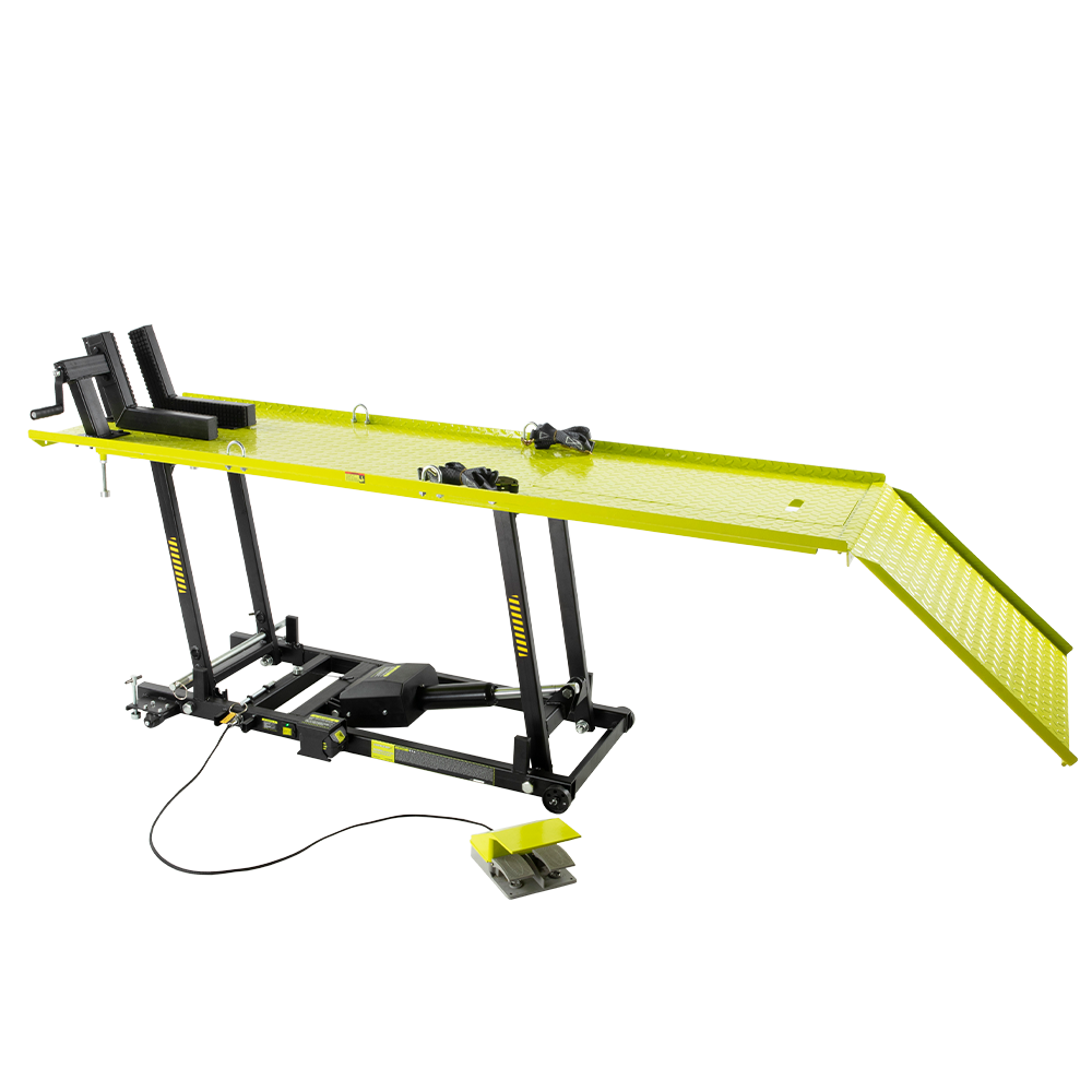 GM-EML1000 1,000lbs         Battery Powered Motorcycle Lift