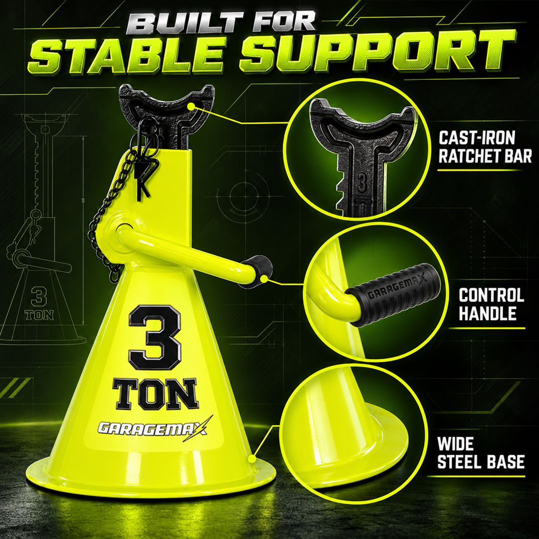 GM-JS3T 3 Ton Jack Stands